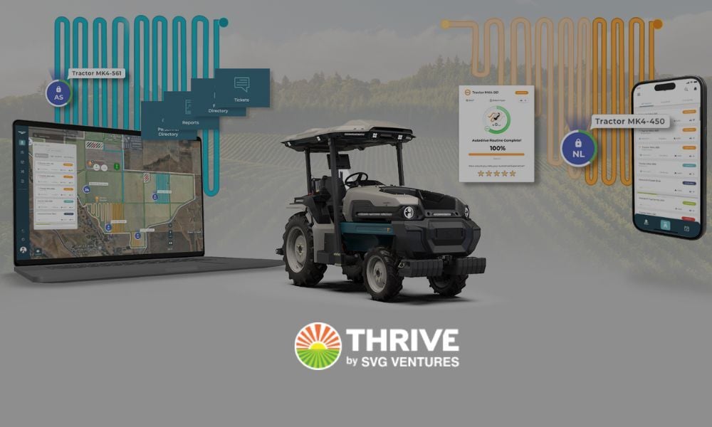 Monarch Tractor Recognized as Top 50 AgTech Innovator by SVG Ventures | THRIVE