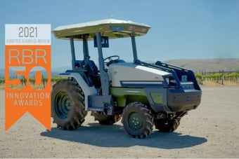 Monarch Tractor Receives 2021 RBR50 Innovation Award