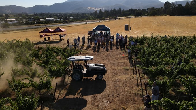 Lake County Farmers Review MK-V Autonomous Tractor