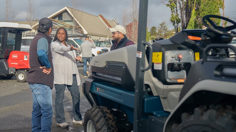 City of Berkley purchases electric tractor