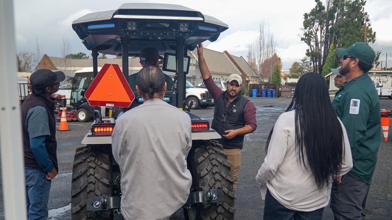 City of Berkley EV Tractor