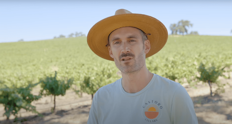 Luke Udson at Castoro Cellars