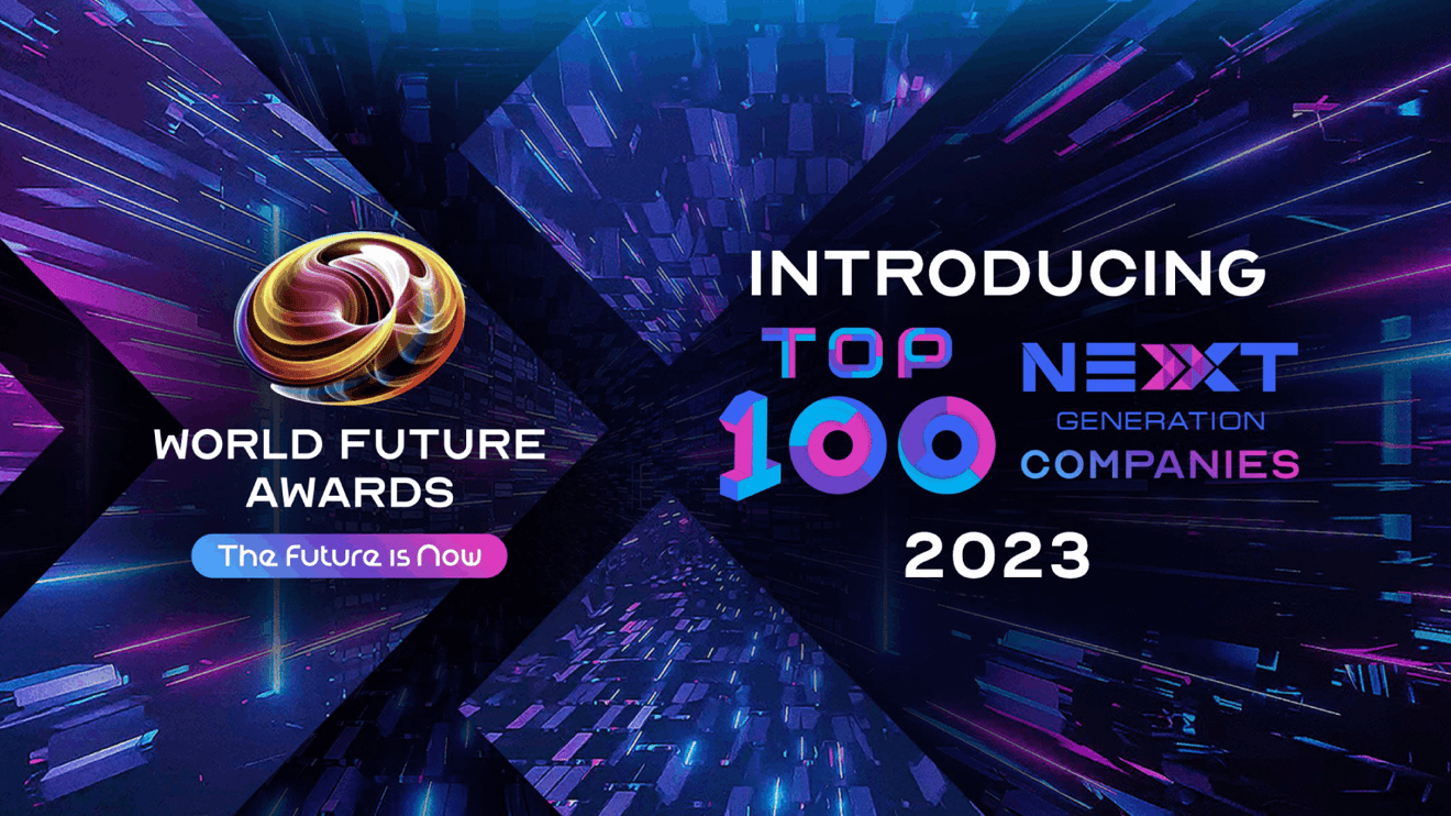  Top 100 Next Generation Companies 2023 by World Future Awards.