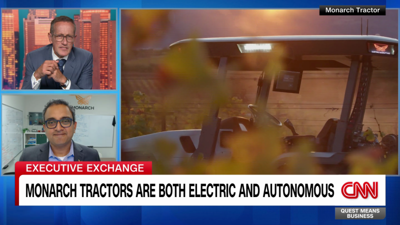 CNN Calls Monarch Tractor a David and Goliath Story