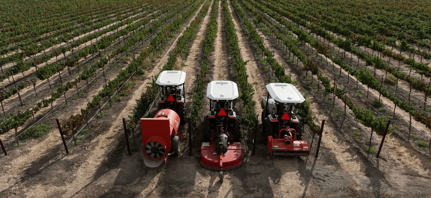 implements behind tractor