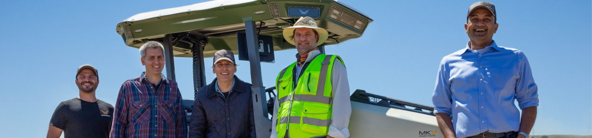 First Monarch Tractor Reports to Work at Wente Vineyards