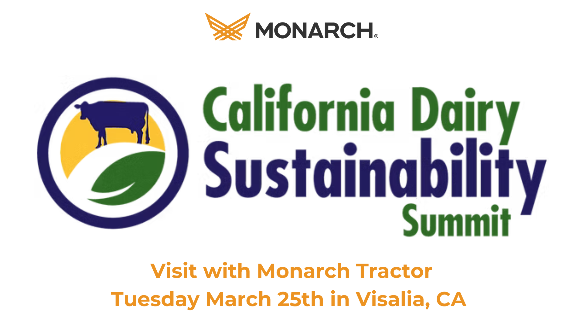 California Dairy Sustainability Summit